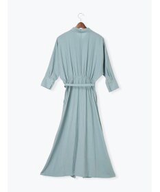 Te chichi レーヨンリネン共ベルトシャツワンピース