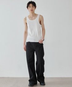 WEGO コットンリブタンクトップ