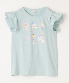 ANY KIDS スイーツ オン・オフショルダー Tシャツ