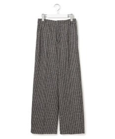 23区 L ループミックスツイード ワイド パンツ