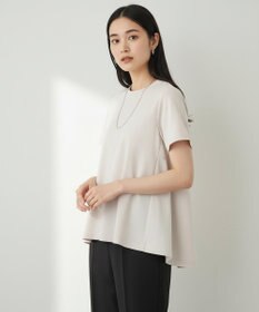 UNFILO BEAUTY FORM-T バックフレアTシャツ