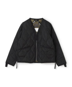 UNFILO 【120-150cm】TAION ミリタリーZIP Vネック ダウンジャケット(UNISEX)