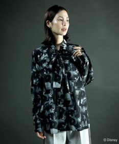 Green Parks ＦＡＮＴＡＳＩＡ／総柄ボウタイブラウス