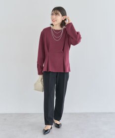 Green Parks ・ＳＵＧＡＲ　ＳＰＯＯＮ　フォルムスリーブプルオーバ