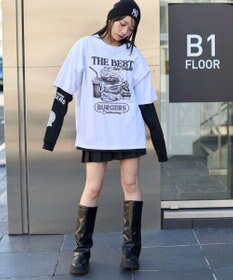 WEGO 【ユニセックス着用ITEM】グラフィックアンサンブルT（LS）