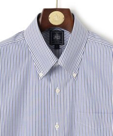 J.PRESS MEN 【WEB・一部店舗限定】オルタネートストライプ 半袖シャツ/B.D
