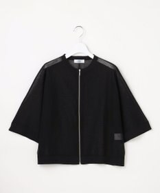 J.PRESS LADIES SHEER LIGHT KNIT ブルゾン