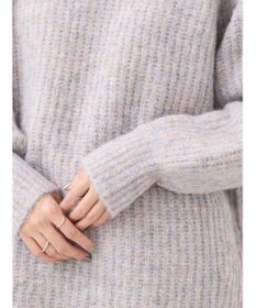 earth music&ecology ふわふわメランジチュニック