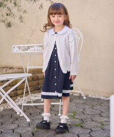 ANY KIDS 接触冷感 UVケア カーディガン