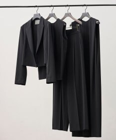 uncrave クールタッチツイル スリットブラウス