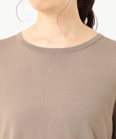J.PRESS LADIES 【洗える】シャインバックキュプラ ニット