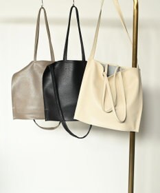 blancle シュリンクレザー ガゼット２ウェイバッグ