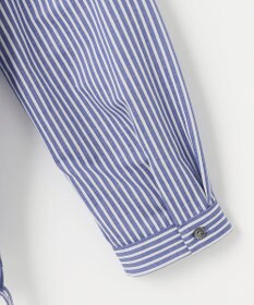 J.PRESS LADIES Jカミーチェストライプ シャツカラー カットソー