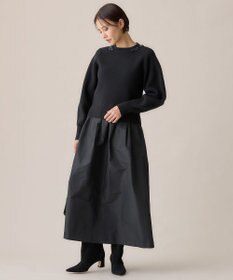 自由区 【撥水加工・洗える】エコタフタ スカート