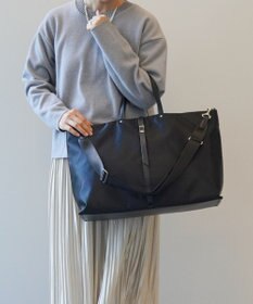 ACE BAGS & LUGGAGE PROGRES プログレ ミュー トートバッグ 2WAY セットアップ機能 ショルダーベルト付き 17396  トートバッグ レディース ユーティリティポケット ボストンバッグ