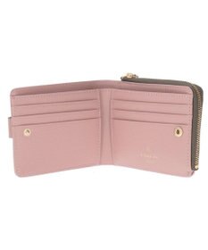 LANVIN en Bleu シャリテ ラウンド二つ折り財布