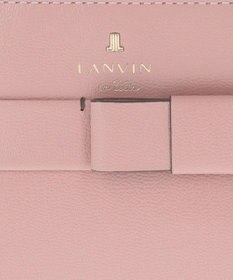 LANVIN en Bleu シャリテ ラウンド二つ折り財布