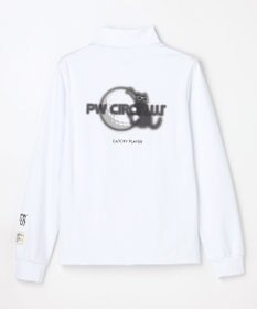 PW CIRCULUS 【吸水速乾 / UV遮蔽率99.9% UVカット / ストレッチ】【WOMEN】アニマルグラフィックロングスリーブモックT ゴルフウェア レディース