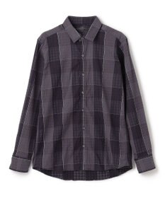JOSEPH HOMME オーバーチェックジャガードストレッチ　レギュラーカラーシャツ