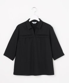 J.PRESS LADIES L 【シーンレスに活躍】スキッパーシャツジャージー カットソー