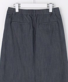 J.PRESS LADIES S 【WEB限定】セルロースシャンブレー ナロー スカート