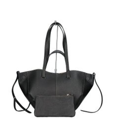 ANDREA CARDONE】センターシームレザーハンドバッグ / INTER