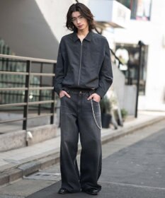 WEGO 【ユニセックス着用ITEM】フェイクスウェードシャツジャケット