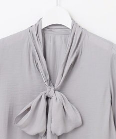 Feroux 【洗える】リボンタイ ブラウス