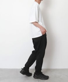 WEGO 【接触冷感/吸水速乾/ストレッチ/ウエスト紐/らくらくのびる/MLサイズ展開】カルゼレギンスアンクルパンツ