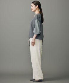 自由区 S ウールミラノランタンスリーブ ニット