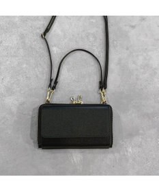 UNBILLION カシュカシュ cachecache / WEB限定カラーコンビウォレットショルダーバッグ