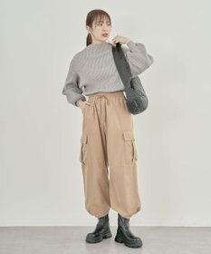 Green Parks ・ｓｗｉｎｇ　ｂｙ　ボトルネックカラーニット