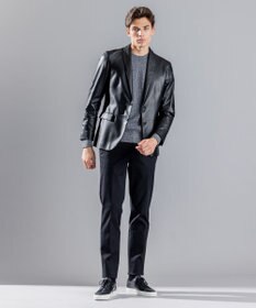 JOSEPH HOMME 【イージーケア】 ヴィスコースリンクス　クルーネックニット