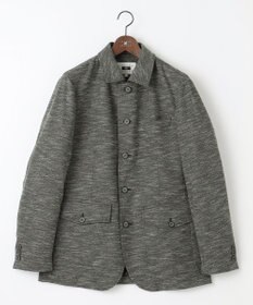 JOSEPH ABBOUD 【イタリア素材/軽量/ストレッチ】バックプリントジャージー ジャケット