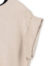 BEIGE， 【S-size】CHESTNUT / ノーカラーブラウス