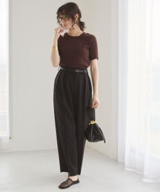 WEGO 【ANGIE VINTAGE】アシンメトリーカットアウトトップス