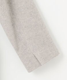 自由区 S シャルムビーバーノーカラーロング コート