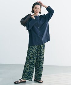 UNFILO 【WEB限定カラー】バックリボン イージーケアシャツ