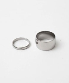 WEGO M2PステンレスSETリング