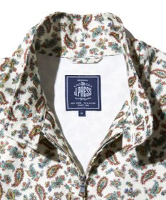 J.PRESS MEN 【J.PRESS ORIGINALS】PAISLEY GOLF JACKET / JAPAN MADE