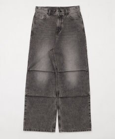 WEGO 【S～Lサイズ展開/ウエスト調整可】パラシュートデニムパンツ