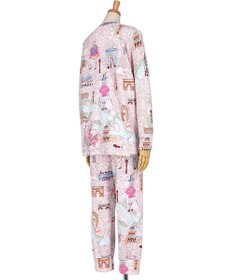 tsumori chisato SLEEP ツモリチサト パジャマ 長袖 長ズボン 綿混(本体) あったか レディース  UDW450 /ワコール