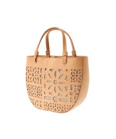 genten セイル カットワーク 手提げバッグ