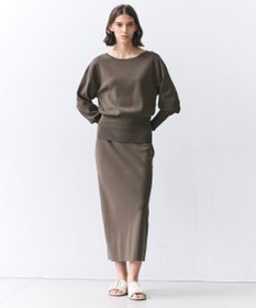 BEIGE， LAURA / ドライタッチ ストレッチニットスカート