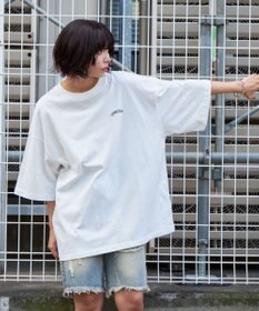 WEGO 【ユニセックス着用ITEM】ストレートロゴプリントT（SS）