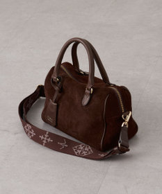 russet  スエード2WAYミニボストンバッグ(CE-1570-WEB)
