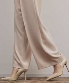 GRACE CONTINENTAL トリアセワイドパンツ