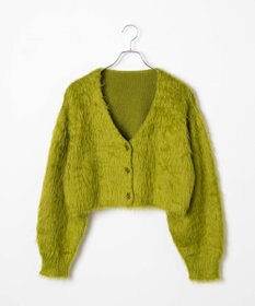 WEGO ファータッチニットショートカーデ