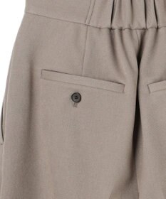 uncrave プルーフウールライクツイル ワイドパンツ