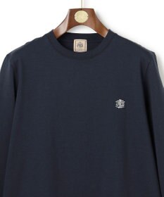 J.PRESS MEN オーバルワンポイント　ロングスリーブ Ｔシャツ